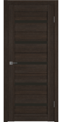 Дверь межкомнатная ATUM 7 | WENGE | BLACK GLOSS